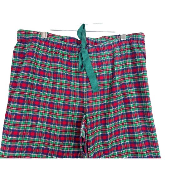 Vineyard Vines Plaid Flannel Pajama Lounge Pants Men's S/P Red Green Christmas - Picture 2 of 6